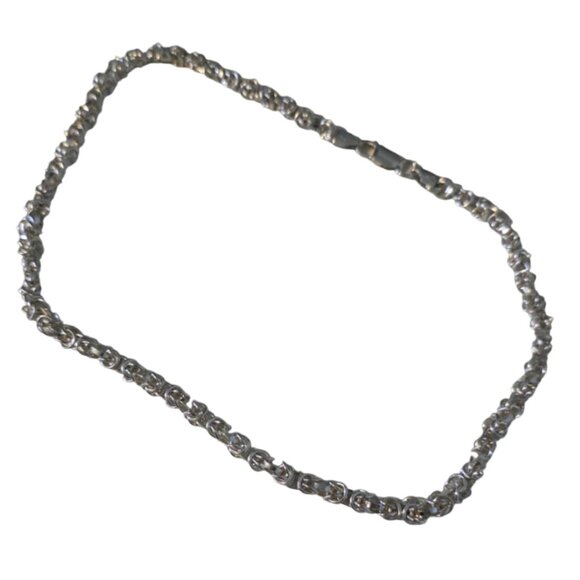 Jewelry - NWOT Sterling Silver Byzantine Chain 16" Made in Italy